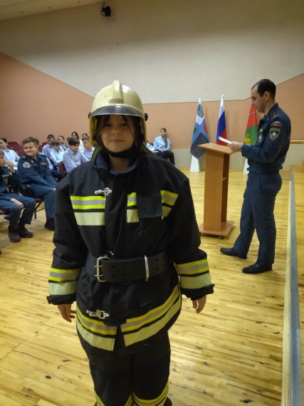 11 января в школе прошёл открытый урок по Пожарной безопасности в быту..